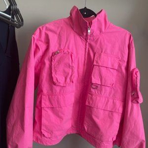 Aritzia TNA Overload Cargo Jacket - Pink- size S